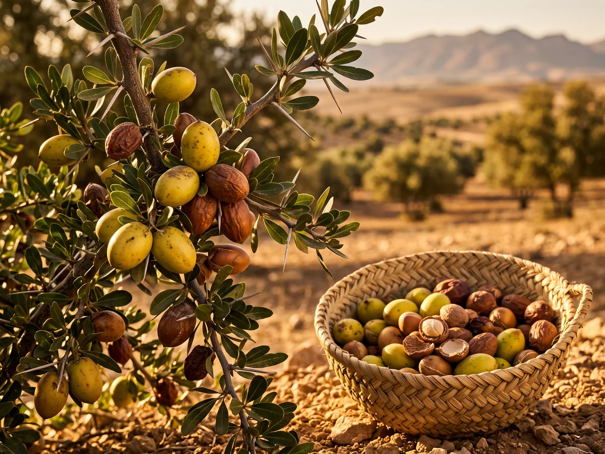 ثمار الأركان المغربية